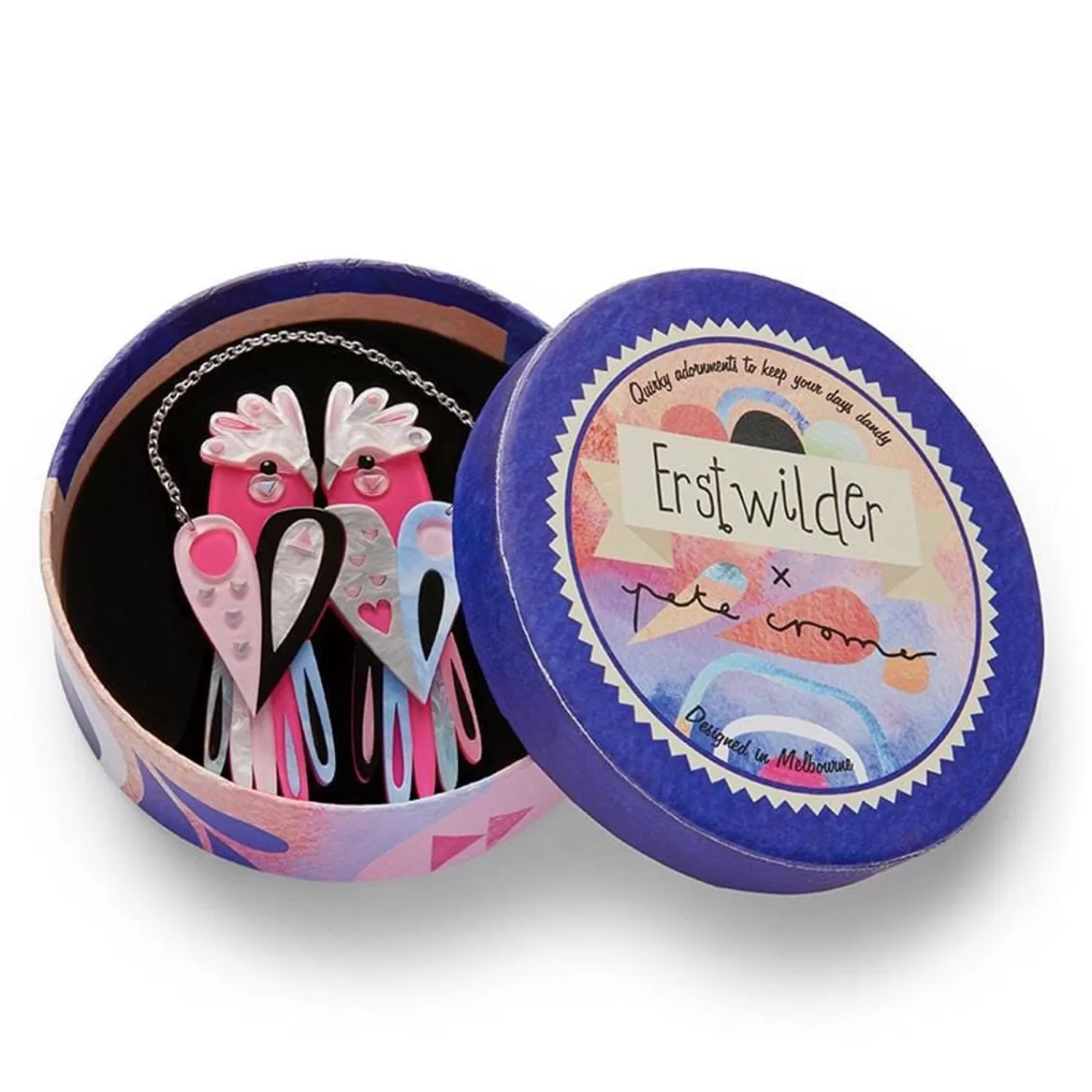 the_garrulous_galah_necklace_2.webp The Garrulous Galah Necklace*Erstwilder Shop