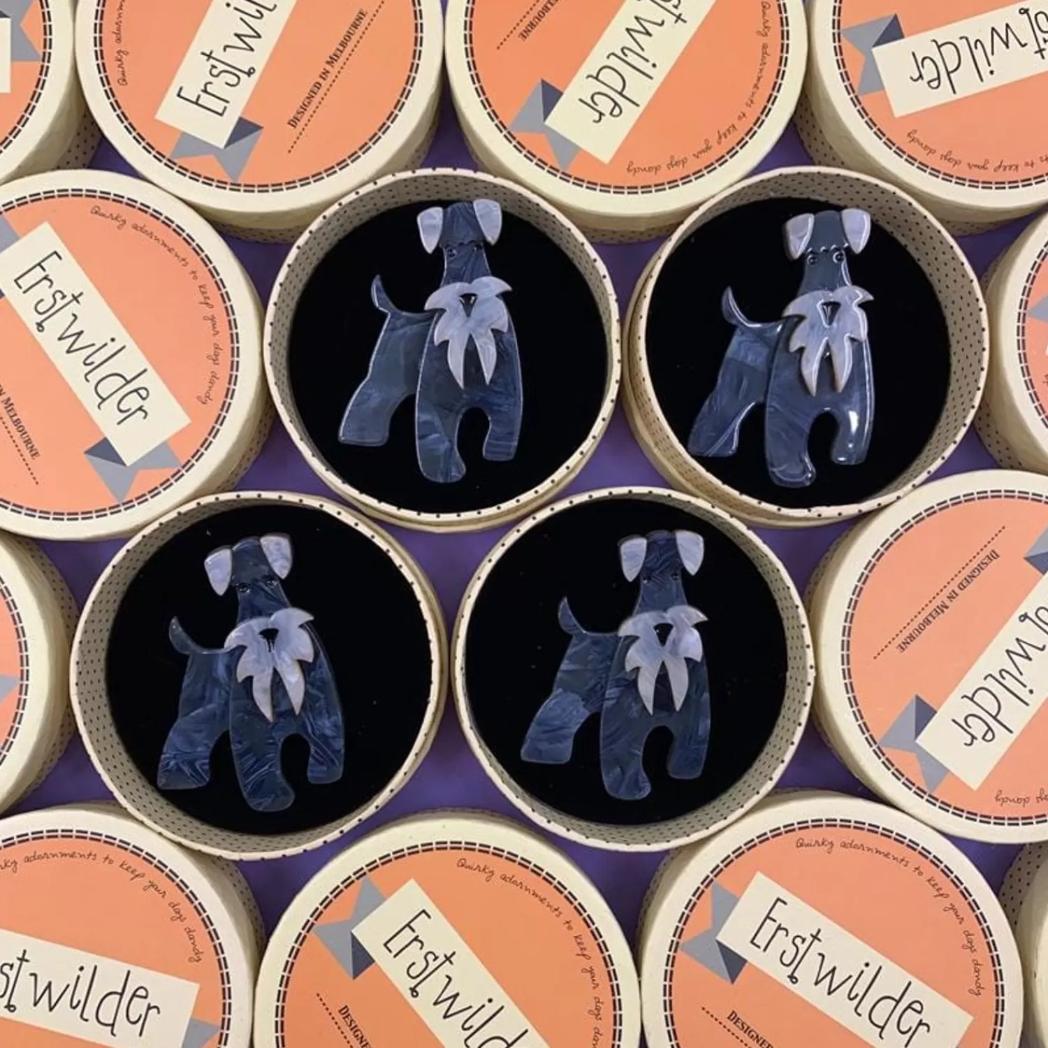 the_schnauzer_and_klaus_brooch_3.webp The Schnauzer And Klaus Brooch*Erstwilder Best Sale