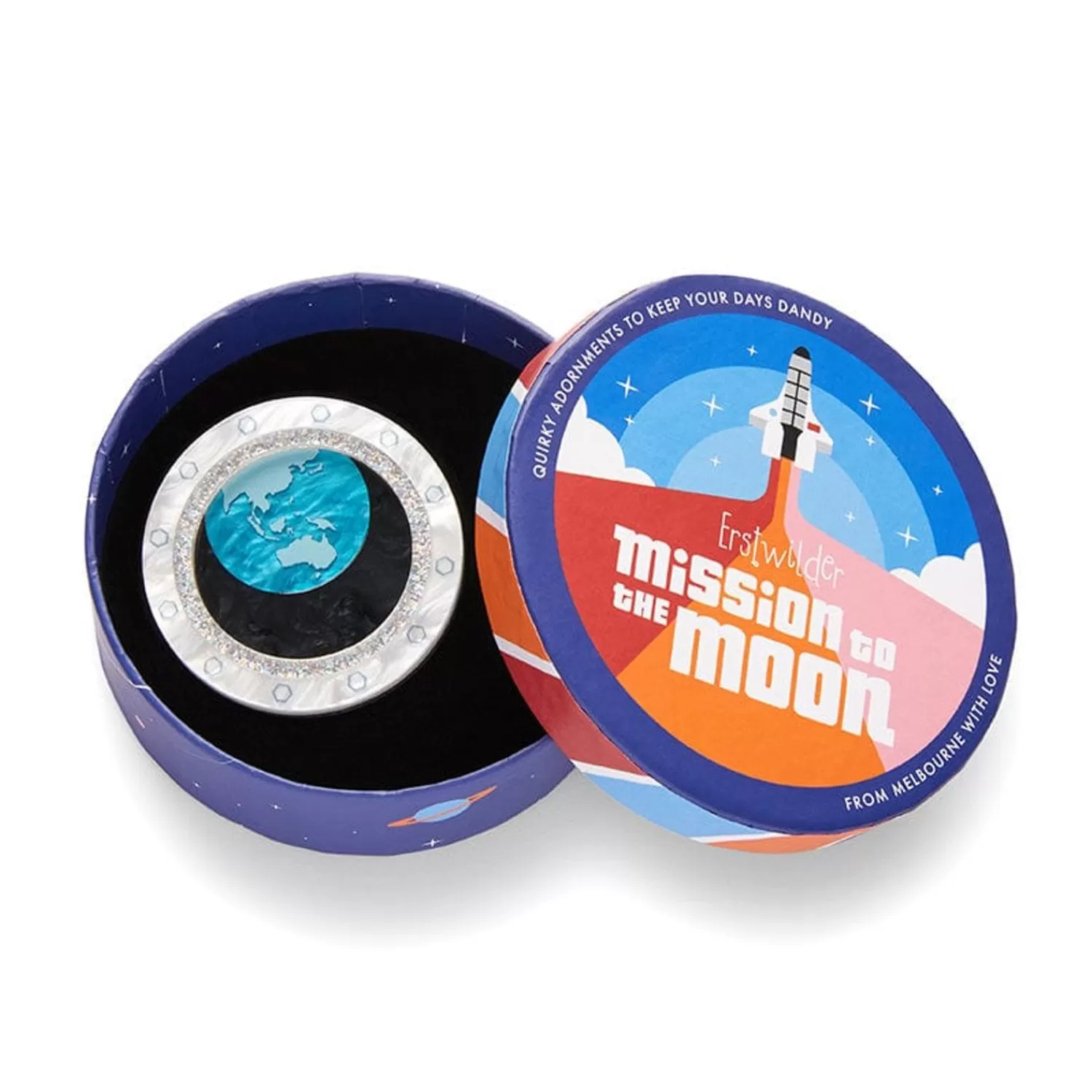 tiny_blue_dot_brooch_4.webp Tiny Blue Dot Brooch*Erstwilder Online