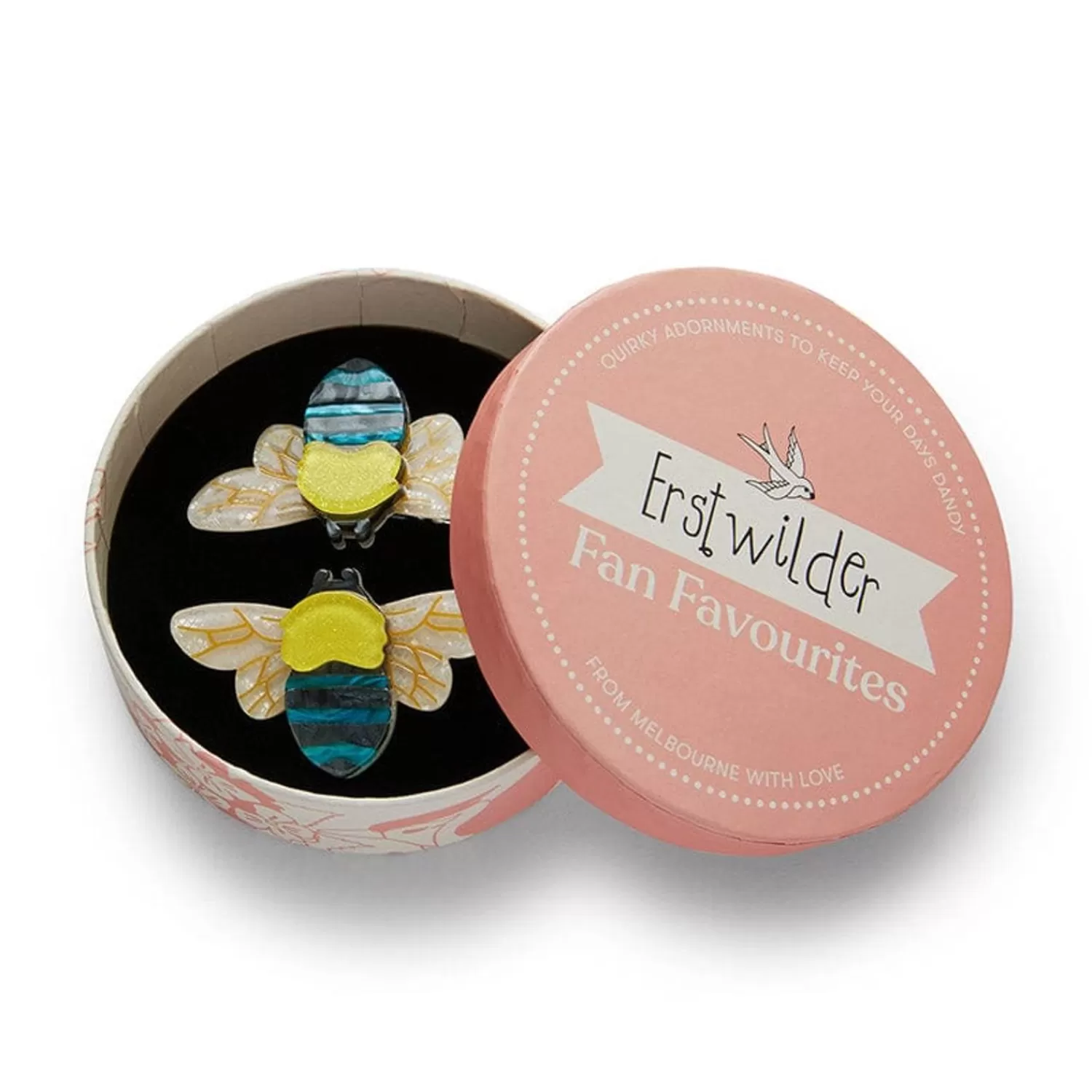 To Bee Or Not To Bee Hair Clips Set - 2 Piece*Erstwilder Hot