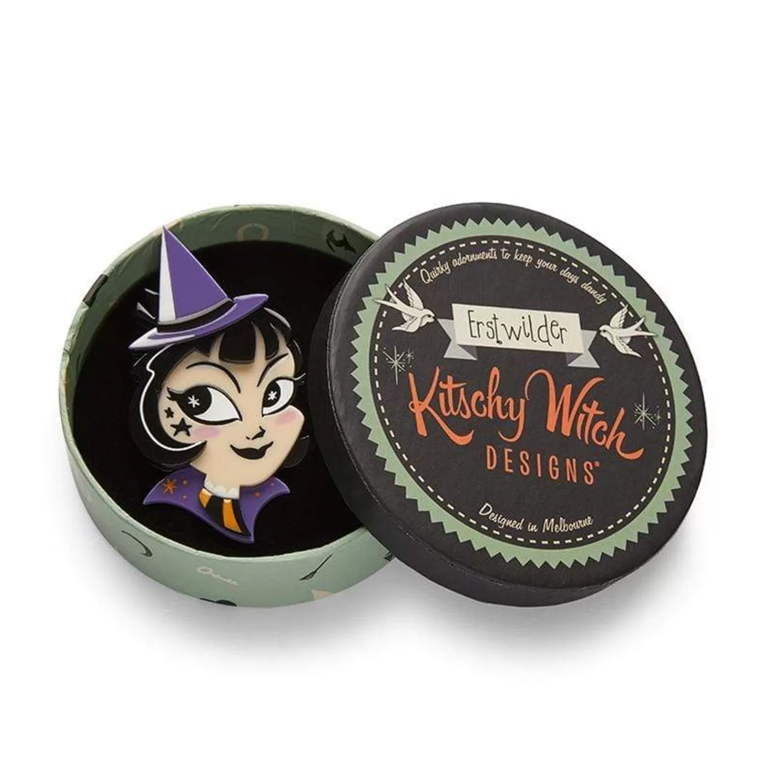 which_witch_brooch_3-1.webp Which Witch? Brooch*Erstwilder Cheap