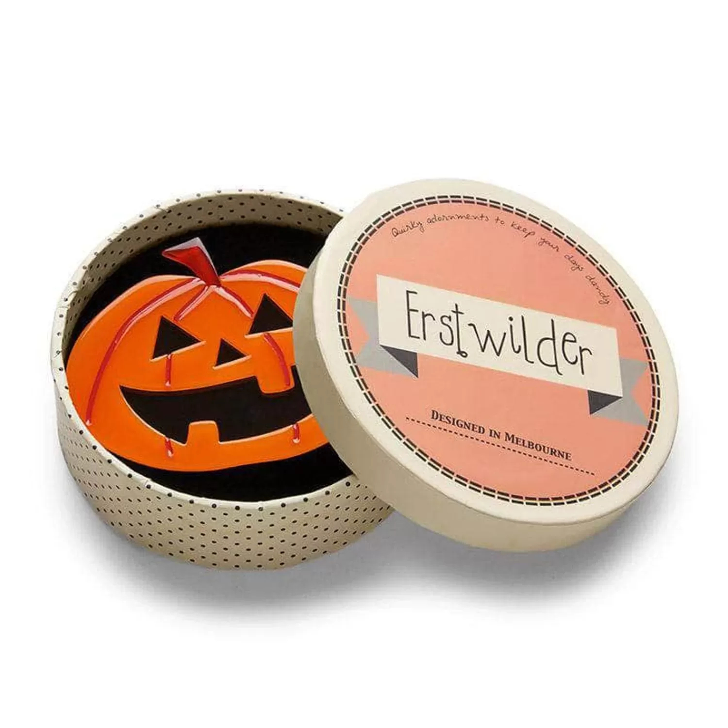 willo_the_wisp_pumpkin_brooch_2.webp Will-O' The Wisp Pumpkin Brooch*Erstwilder Online